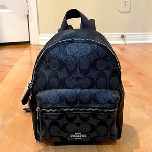 Coach Signature Mini Charlie Backpack